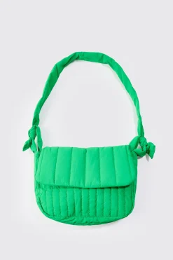 Quilted Cross Body Satchel Bag | BoohooMAN UK