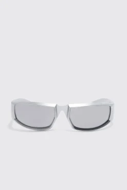 Racer Wrap Sunglasses | BoohooMAN UK