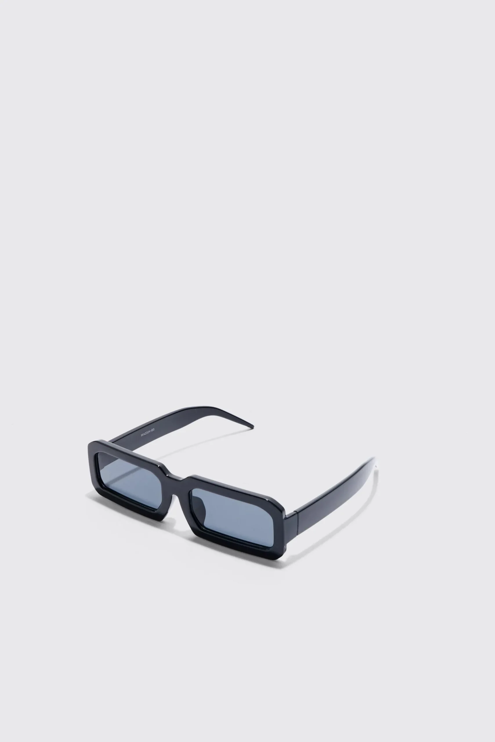 Rectangular Chunky Plastic Sunglasses | BoohooMAN UK