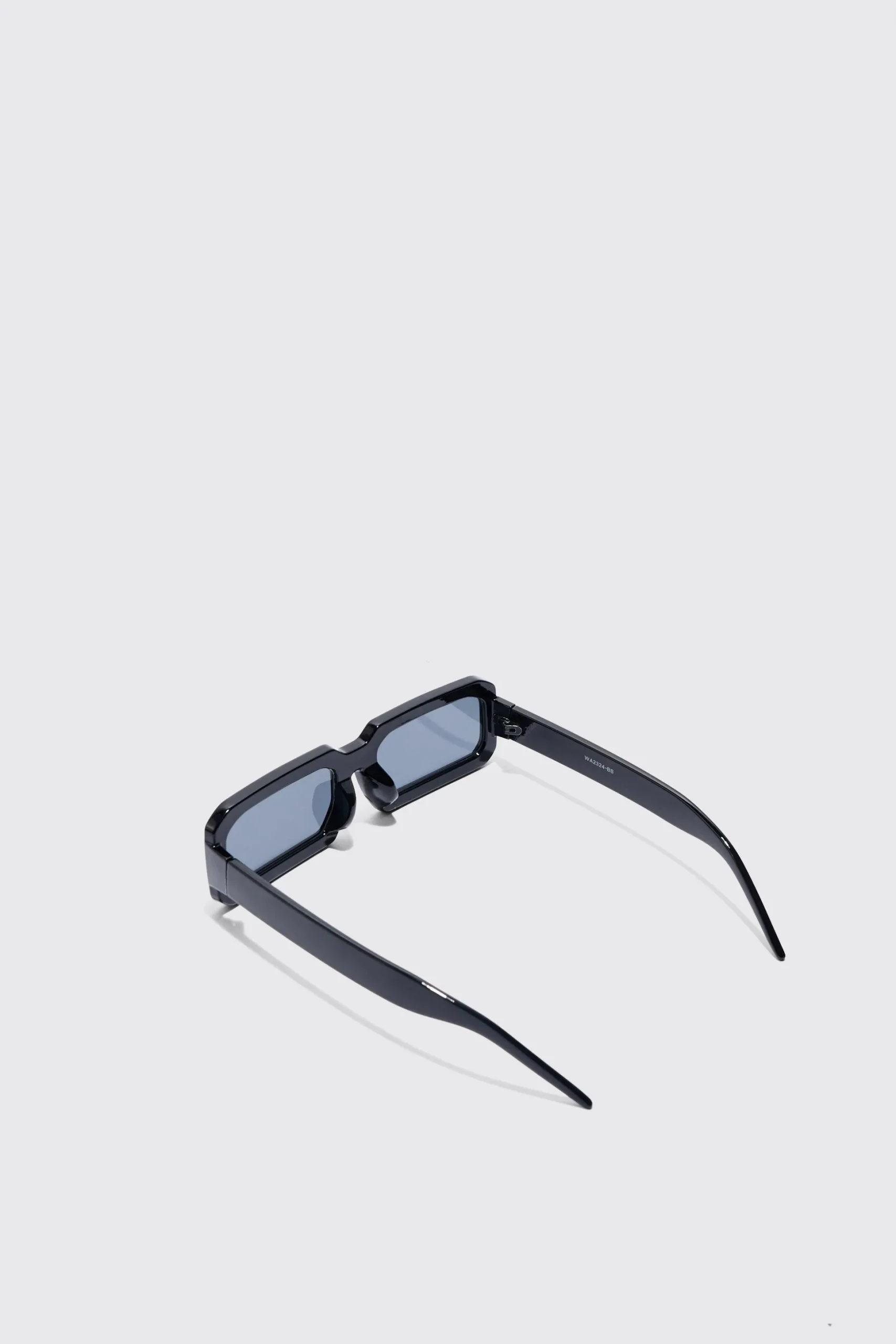 Rectangular Chunky Plastic Sunglasses | BoohooMAN UK
