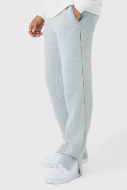 Regular Fit Basic Split Hem Jogger | BoohooMAN UK