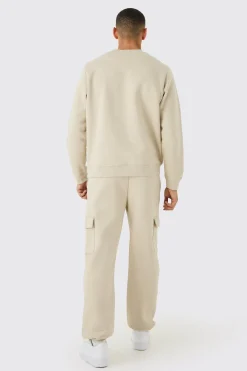 Regular Fit Cargo Jogger | BoohooMAN UK