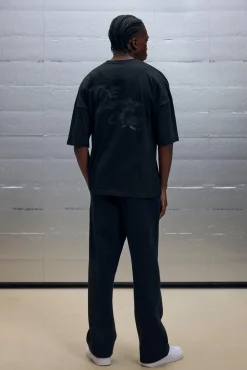 Regular Fit Clear Printed The Last One Graphic T-Shirt | BoohooMAN UK