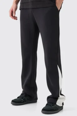 Regular Fit Gusset Joggers | BoohooMAN UK