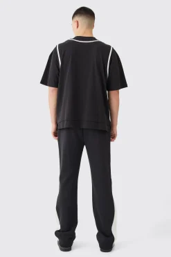 Regular Fit Gusset Joggers | BoohooMAN UK