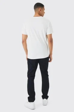 Regular Fit Lmtd Star Graphic T-Shirt | BoohooMAN UK