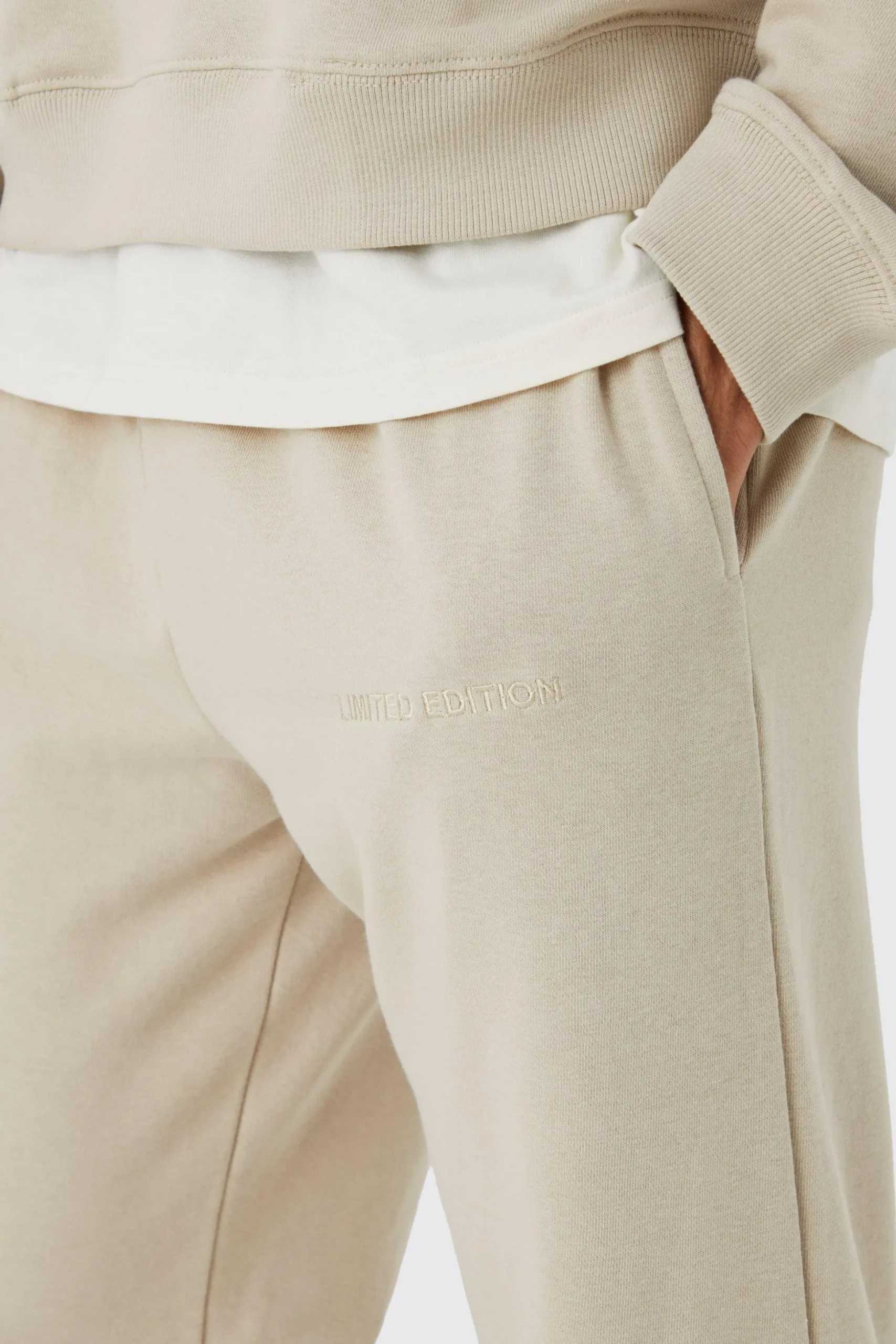 Regular Fit Loopback Jogger | BoohooMAN UK