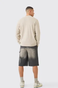 Regular Fit Man Branded Knitted Cardigan | BoohooMAN UK