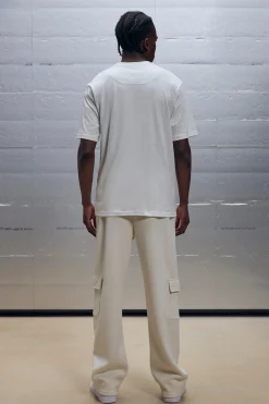 Regular Fit Placement Pocket T-shirt & Jogger Set | BoohooMAN UK