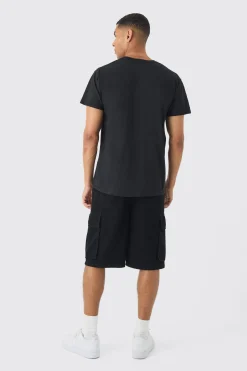 Regular Fit Ramen Graphic T-Shirt | BoohooMAN UK