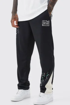 Regular Fit Tricot Gusset Jogger | BoohooMAN UK