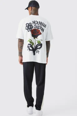 Regular Fit Tricot Gusset Jogger | BoohooMAN UK