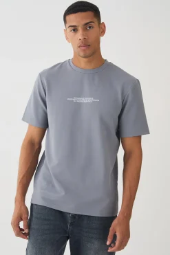 Regular Jersey Twill Rose Print T-shirt | BoohooMAN UK
