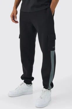 Regular Man Cargo Pocket Jogger | BoohooMAN UK