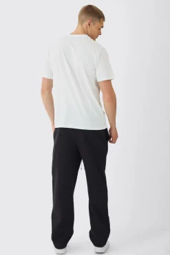 Regular Paris Print T-Shirt | BoohooMAN UK