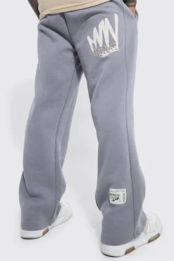Regular Printed Gusset Jogger | BoohooMAN UK