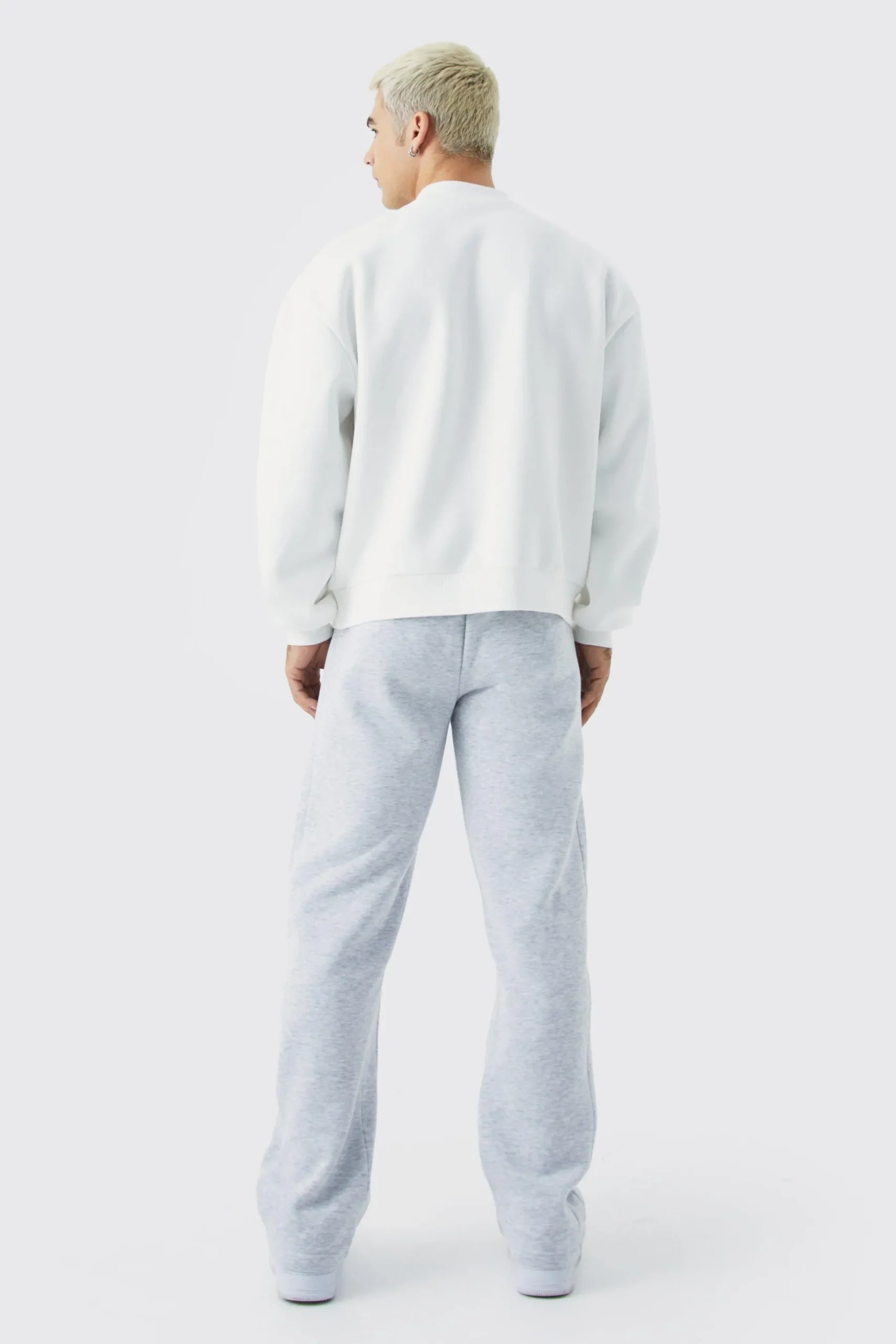 Regular Printed Gusset Jogger | BoohooMAN UK