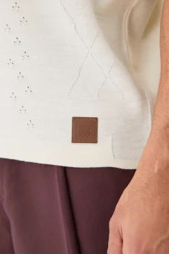 Relaxed Cable Knitted Vest | BoohooMAN UK
