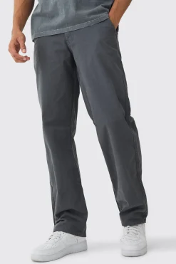 Relaxed Chino Trouser | BoohooMAN UK