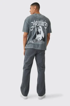 Relaxed Chino Trouser | BoohooMAN UK