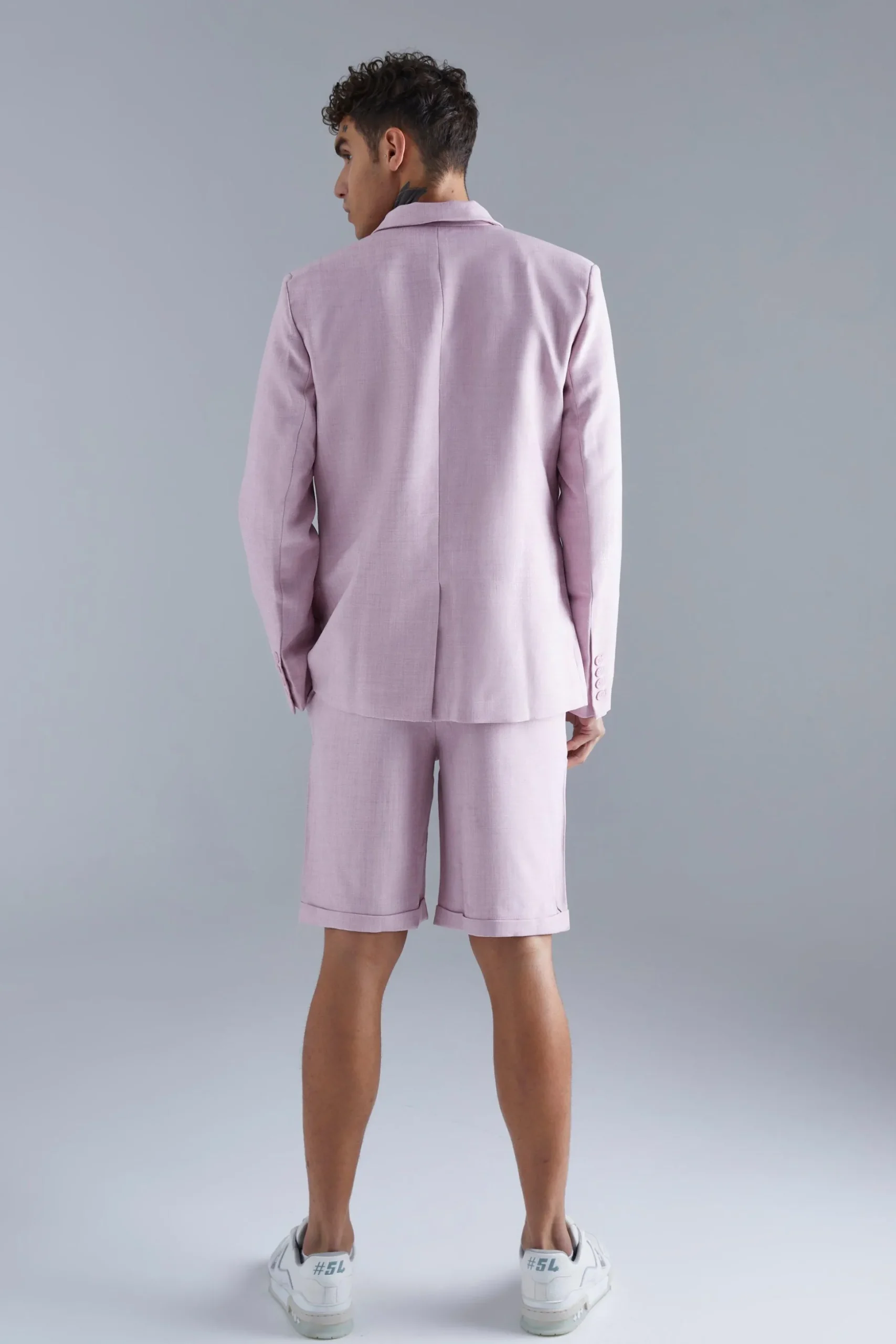 Relaxed Double Breasted Suit | BoohooMAN UK