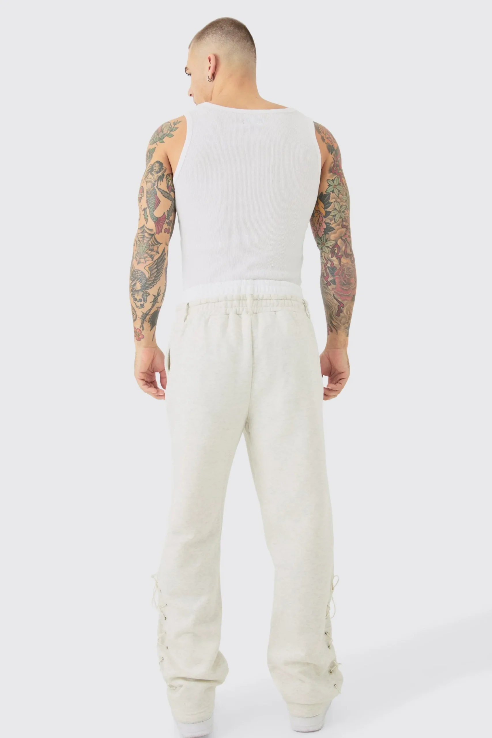 Relaxed Double Waistband Jogger | BoohooMAN UK