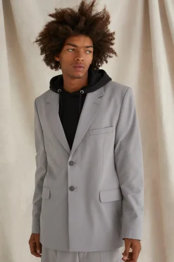 Relaxed Fit Blazer | BoohooMAN UK