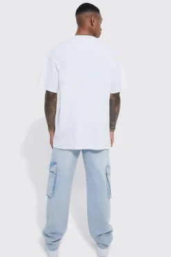 Relaxed Fit Cargo Jeans | BoohooMAN UK