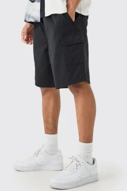 Relaxed Fit Cargo Shorts | BoohooMAN UK