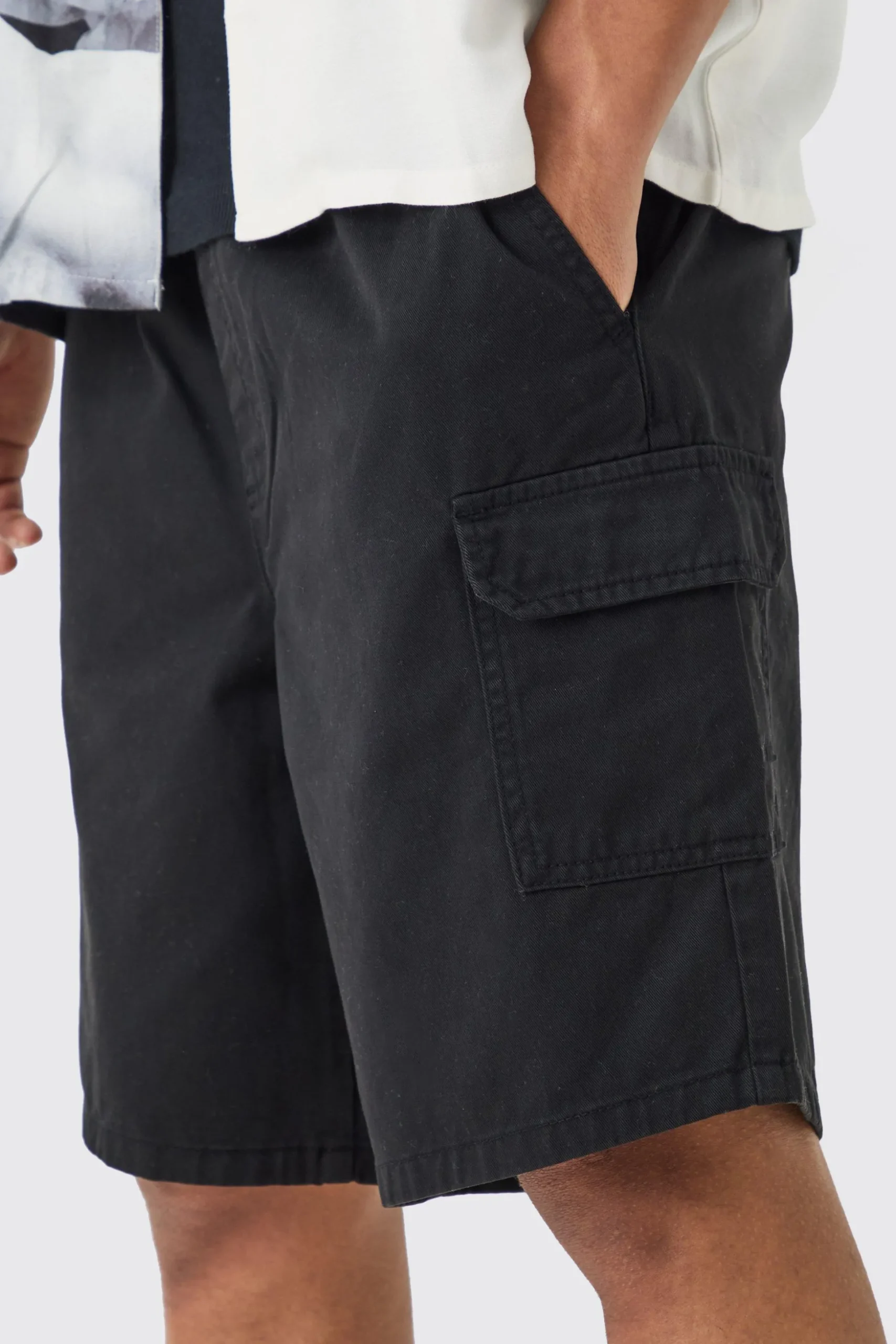 Relaxed Fit Cargo Shorts | BoohooMAN UK