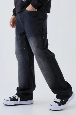 Relaxed Fit Carpenter Jeans | BoohooMAN UK