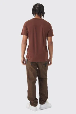 Relaxed Fit Cut Out Star Jeans | BoohooMAN UK