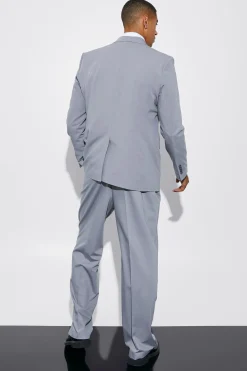 Relaxed Fit Double Breasted Suit Jacket | BoohooMAN UK