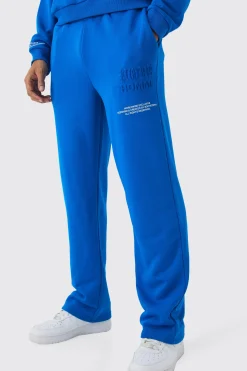 Relaxed Fit Homme Printed Embossed Jogger | BoohooMAN UK