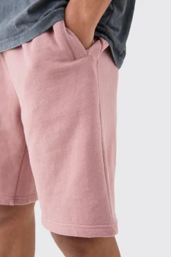 Relaxed Fit Mid Length Heavyweight Short | BoohooMAN UK