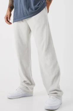 Relaxed Fit Premium Towelling Jogger | BoohooMAN UK