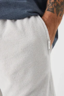 Relaxed Fit Premium Towelling Jogger | BoohooMAN UK