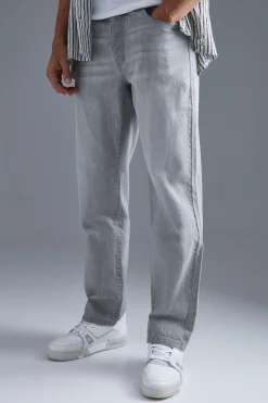 Relaxed Fit Rigid Jeans | BoohooMAN UK