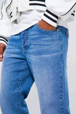 Relaxed Fit Rigid Jeans | BoohooMAN UK