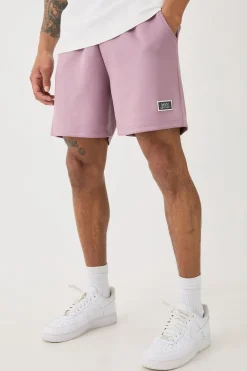 Relaxed Fit Short Length Scuba Short | BoohooMAN UK