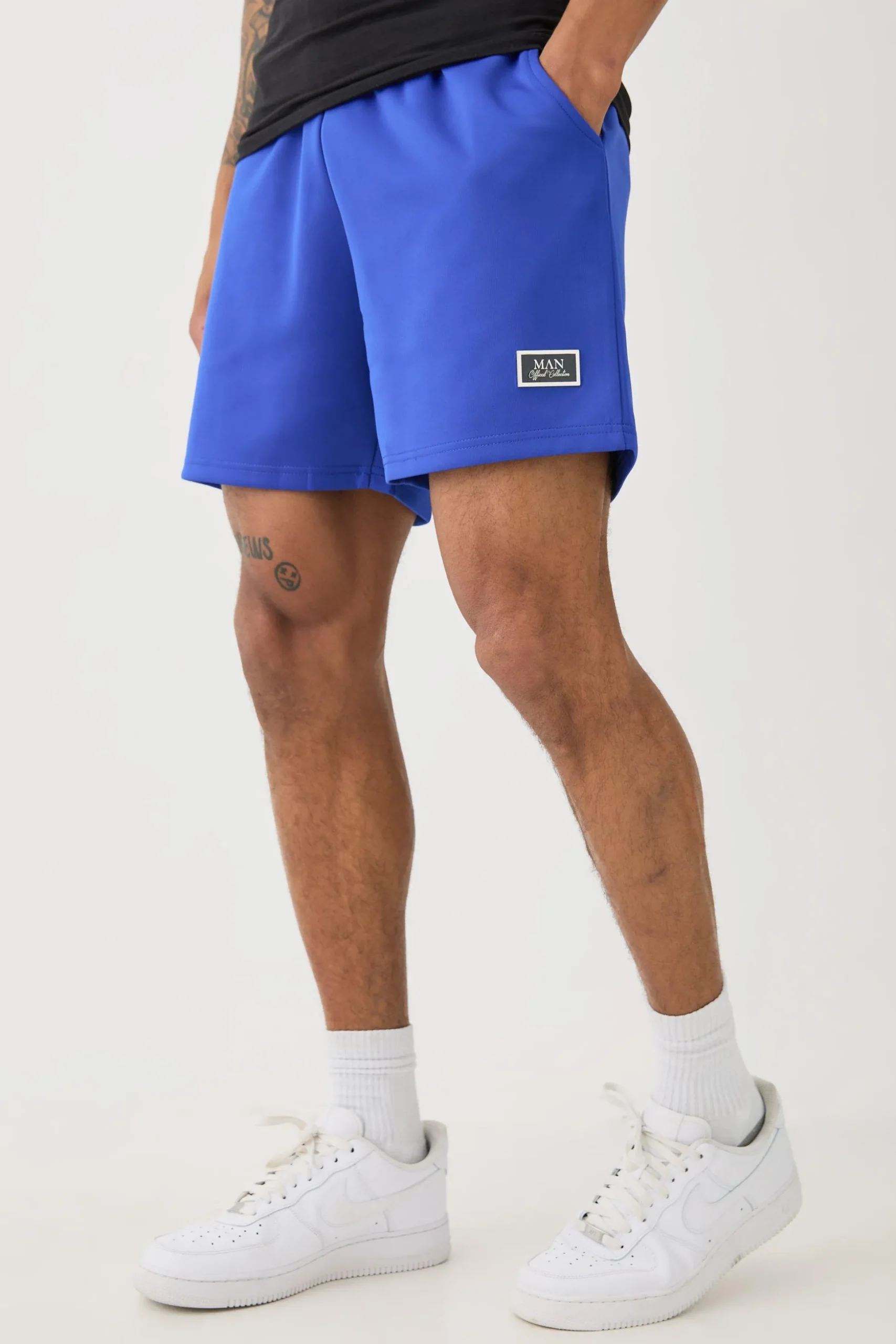 Relaxed Fit Short Length Scuba Short | BoohooMAN UK