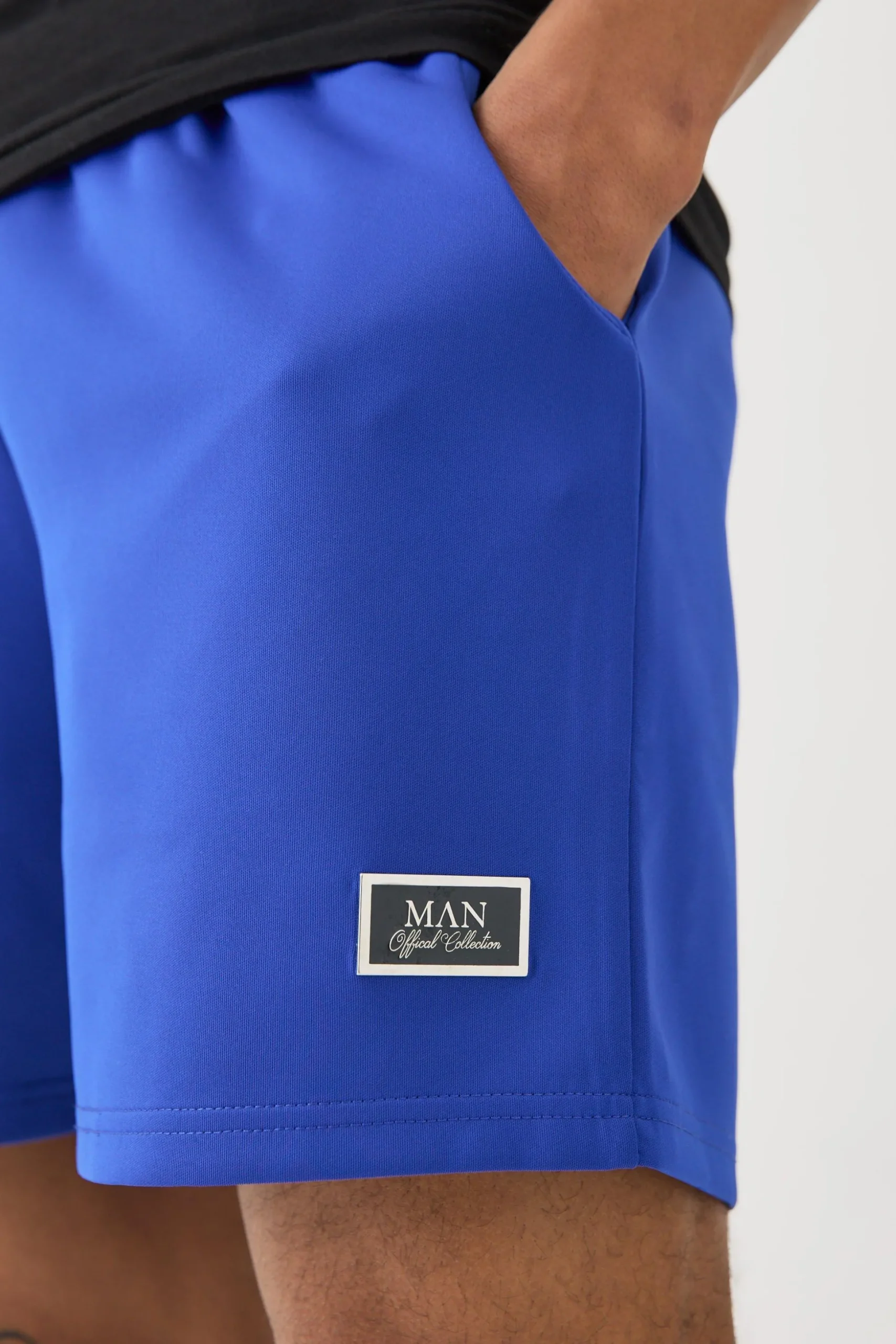 Relaxed Fit Short Length Scuba Short | BoohooMAN UK