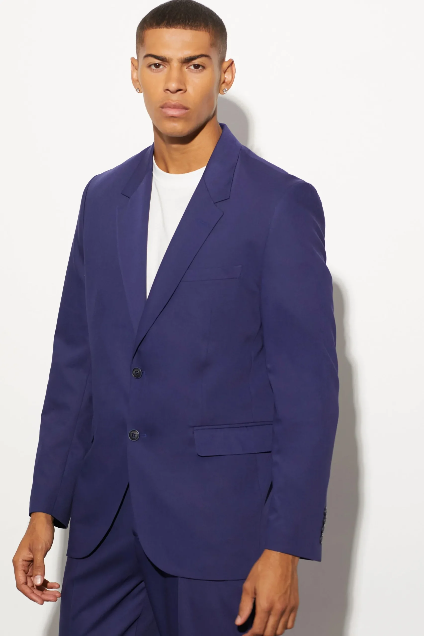Relaxed Fit Single Breasted Suit Jacket | BoohooMAN UK