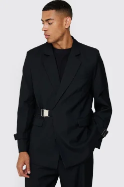 Relaxed Fit Suit Trousers | BoohooMAN UK