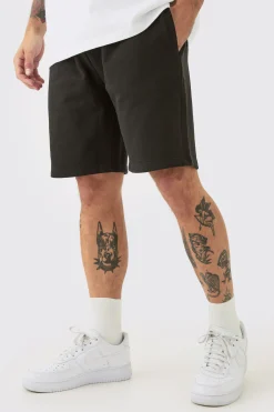 Relaxed Fit Super Heavyweight Jersey Short | BoohooMAN UK