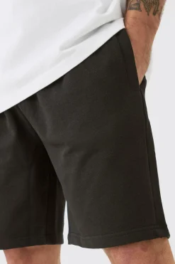 Relaxed Fit Super Heavyweight Jersey Short | BoohooMAN UK
