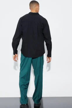 Relaxed Fit Tailored 3d Cargo Trouser | BoohooMAN UK