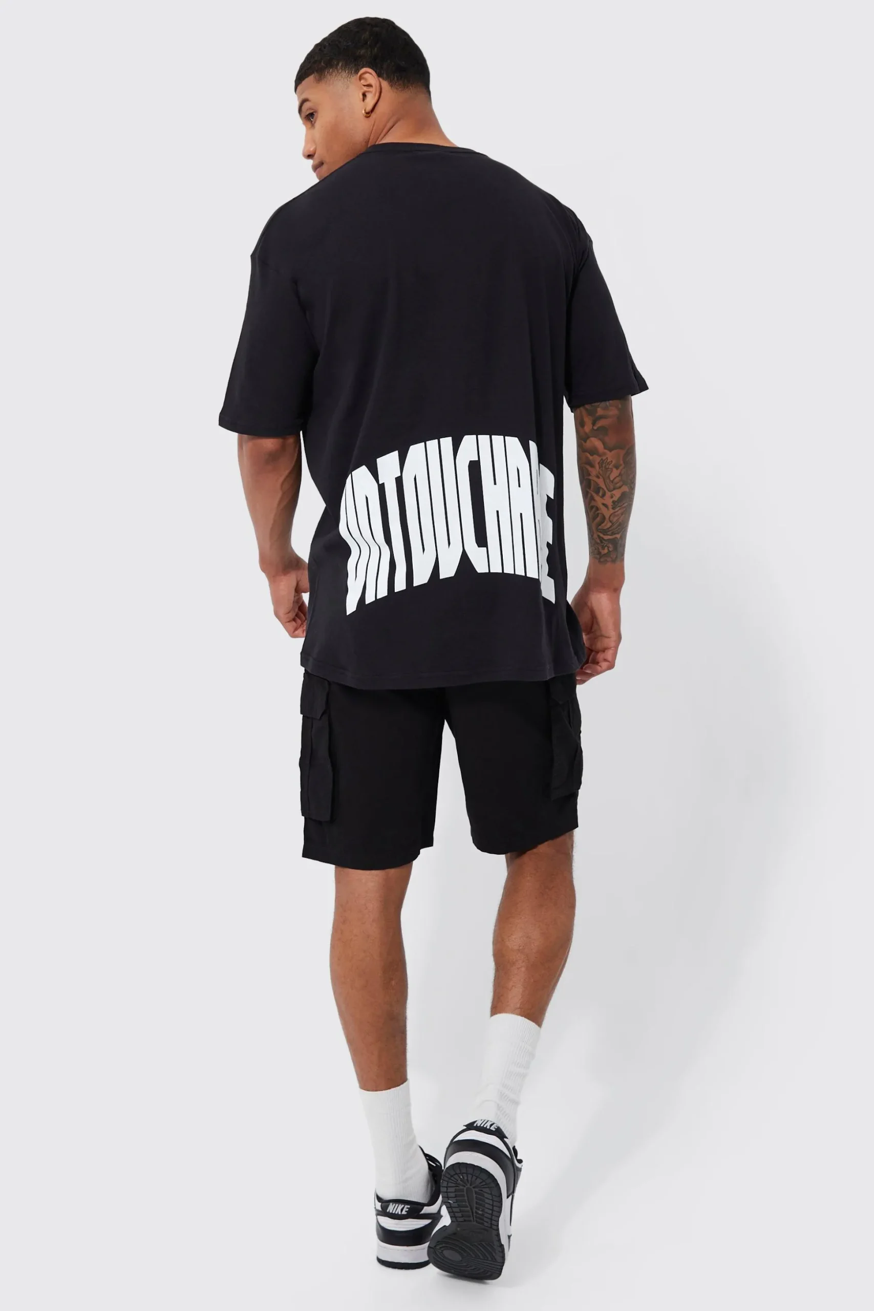 Relaxed Fixed Waist Cargo Short | BoohooMAN UK