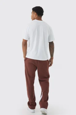 Relaxed Gothic Homme Cross Gusset Jogger | BoohooMAN UK