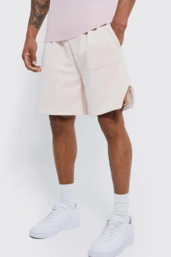 Relaxed Limited Heavyweight Volley Short | BoohooMAN UK
